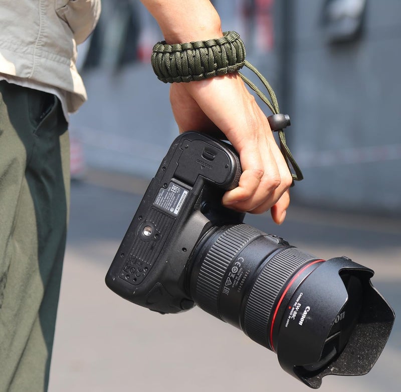 Rigdance Paracord Camera Wrist Strap Lanyard with Screw for Insta 360 X3, Ace Pro, DSLR Cameras, Selfie Sticks - Image 2